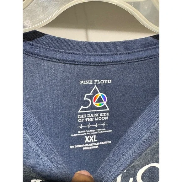 Pink Floyd Dark Side of the Moon Graphic T-Shirt XXL - Picture 2 of 3